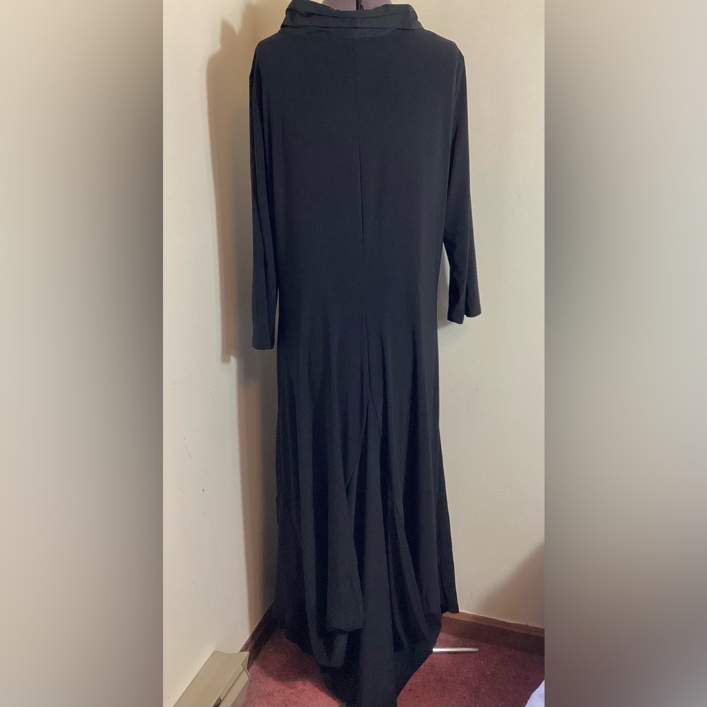 Joseph Ribkoff Lagenlook Black Dress Style 233110 Size 16 - Picture 3 of 16